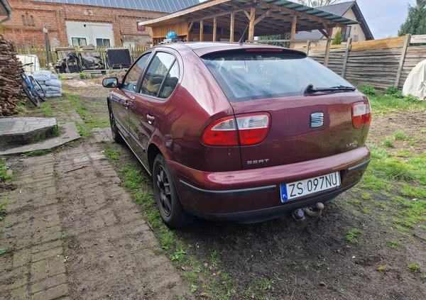 Seat Leon cena 7500 przebieg: 253500, rok produkcji 2002 z Goniądz małe 137